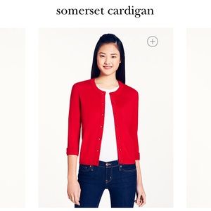 Kate Spade 💜 Magenta Somerset Cardigan